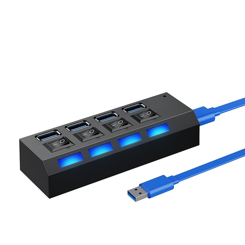 USB Hub 3.0 e 2.0.